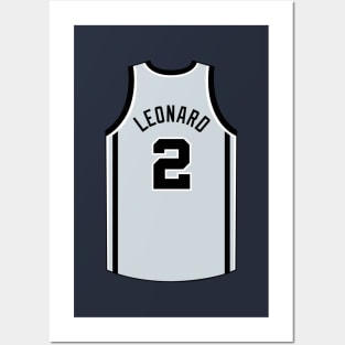 Kawhi Leonard San Antonio Jersey Qiangy Posters and Art